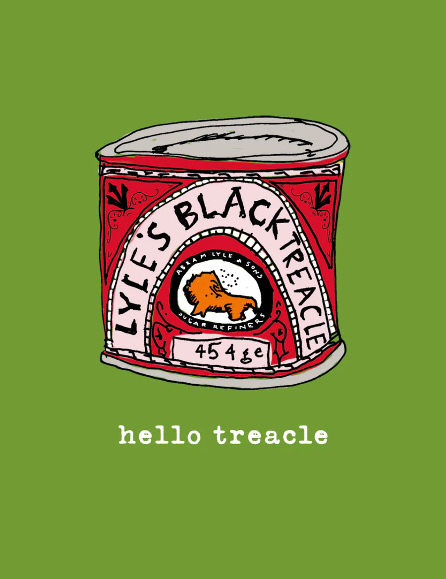 Hello Treacle Mini Card