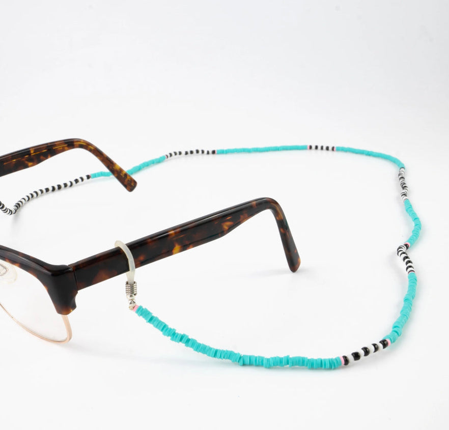 Burnham Blue Beaded Glasses Chain