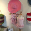 Pink Monogrammed Hat - Aurina Ltd