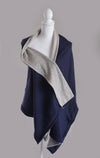 Reversible Cashmere Wrap - Aurina Ltd