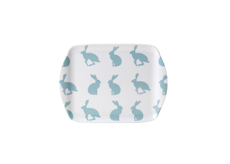 Hetty Hare Small Melamine Tray - Aurina Ltd