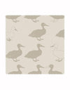 Jemima Duck Wallpaper in Stone & Linen - Aurina Ltd