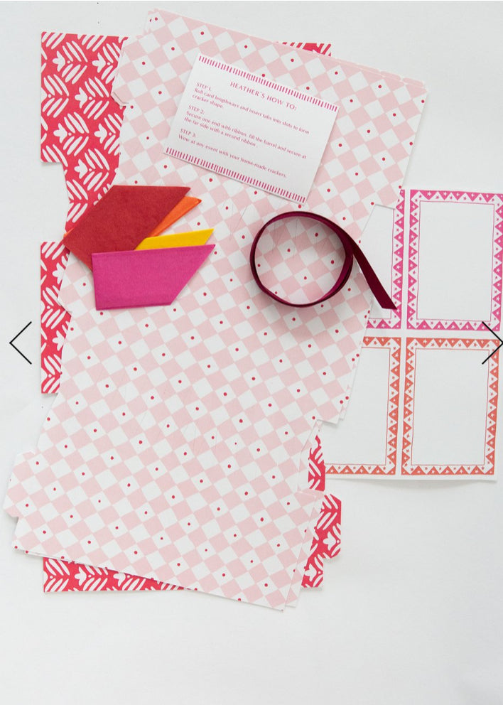 Make Your Own Cracker Kit Pinks