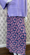 Butterfly Pleated Skirt - Aurina Ltd
