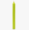 Lime Green Taper Dinner Candle
