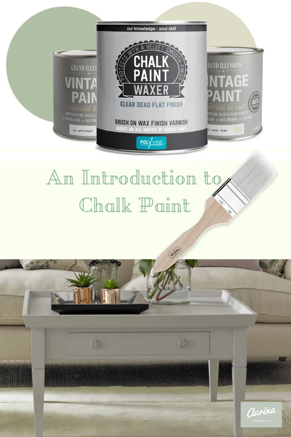 Chalk Painting Course Aurina Pop UP Ltd