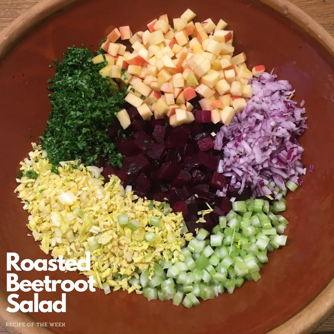 Recipe of The Week | Roasted Beetroot Salad Aurina Pop UP Ltd