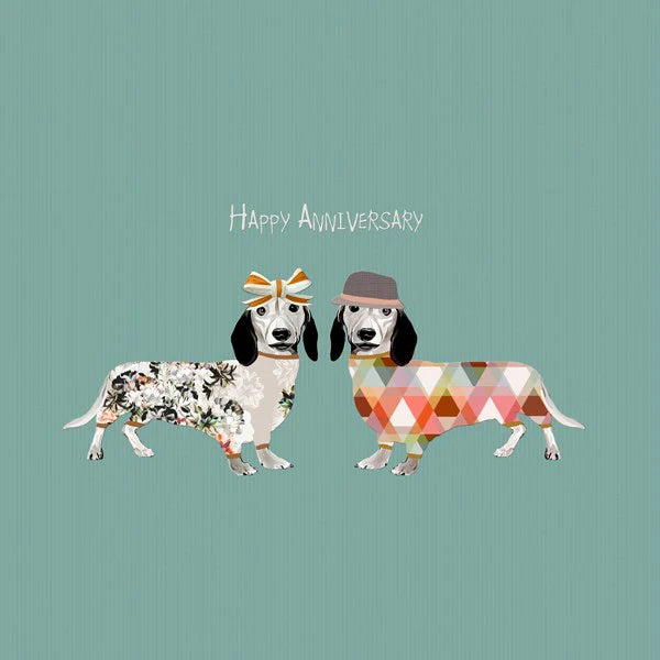 Happy Anniversary (sausage dogs)