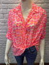 Cotton Leopard Blouse