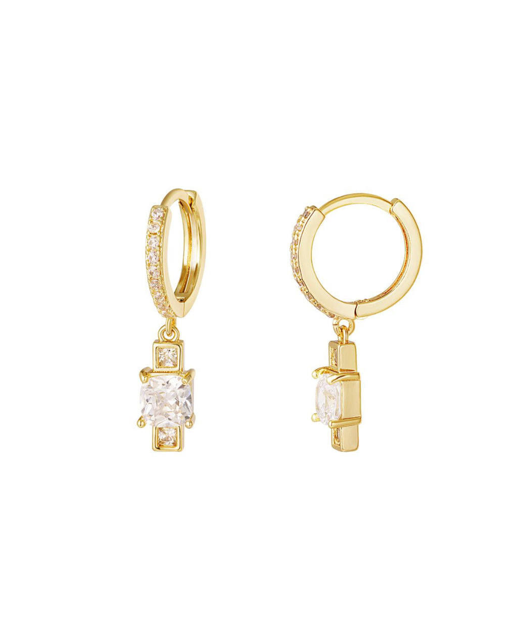 Zelda Diamond Huggie Aurina Ltd
