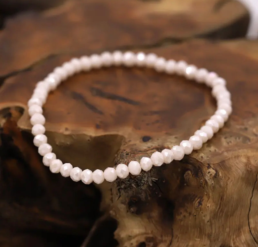 White Gem Bracelet