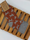 Delightful Dogs Super Cosy Socks - Rust