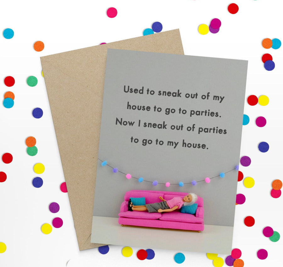Parties Birthday Card