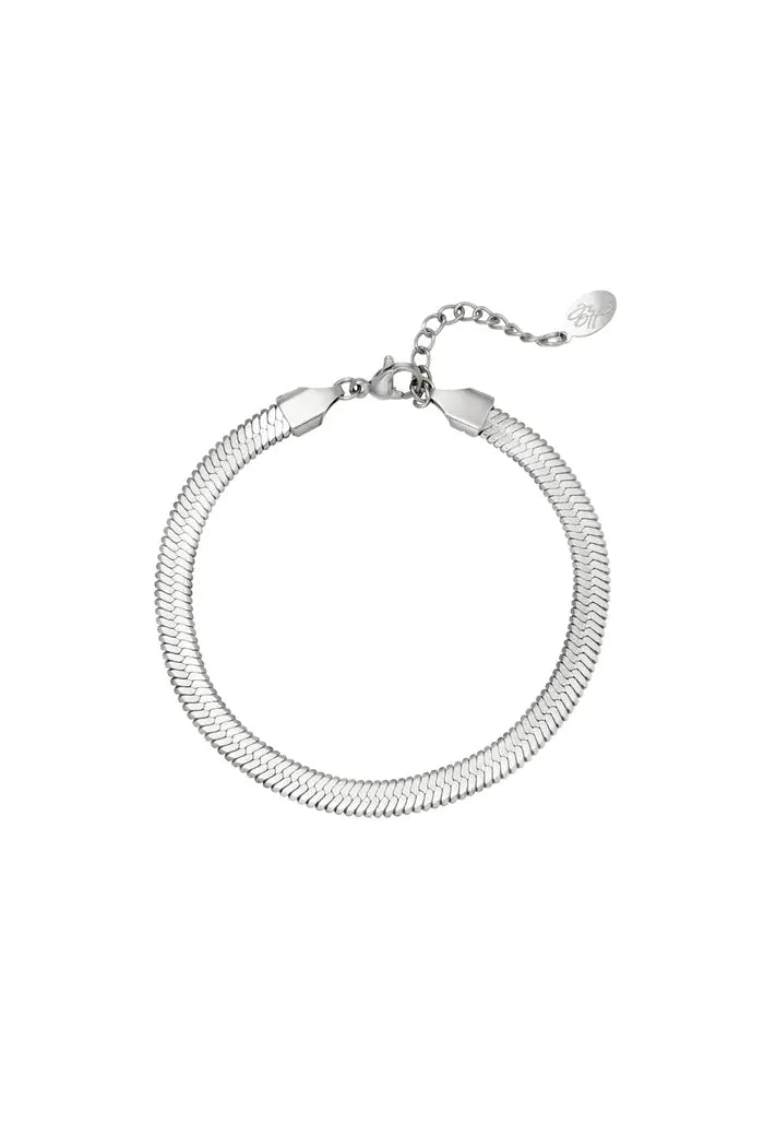 Silver Rope Bracelet