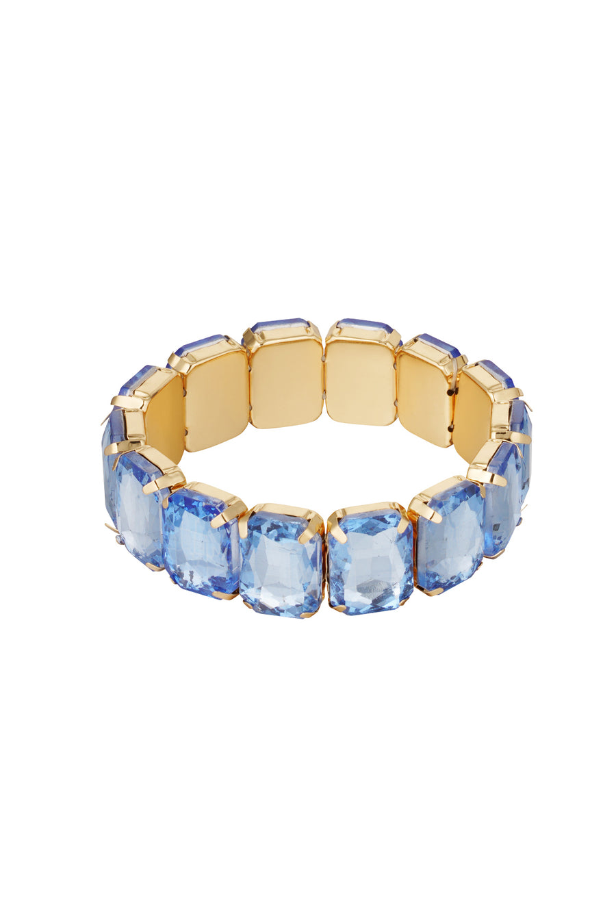 Sienna Chunky Gem Bracelet - Blue