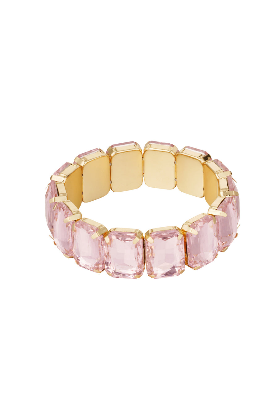 Sienna Chunky Gem Bracelet - Pink