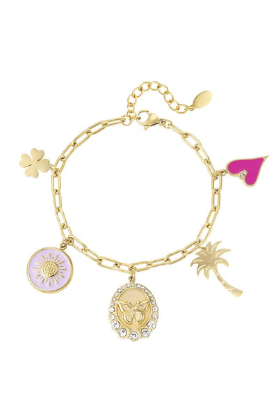 Palm Springs Charm Bracelet
