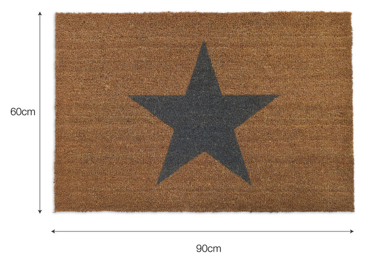 Large Star Doormat