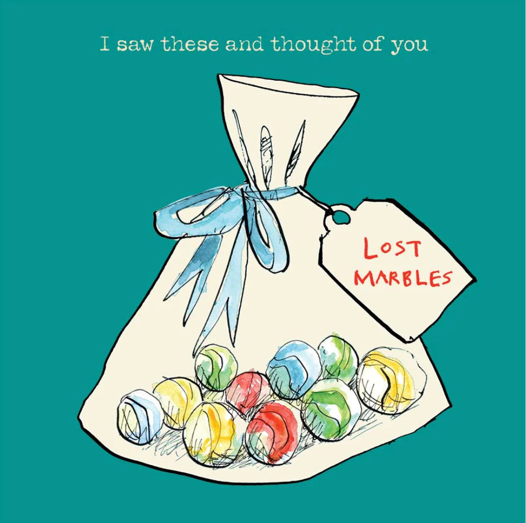 Lost Marbles Card Aurina Ltd