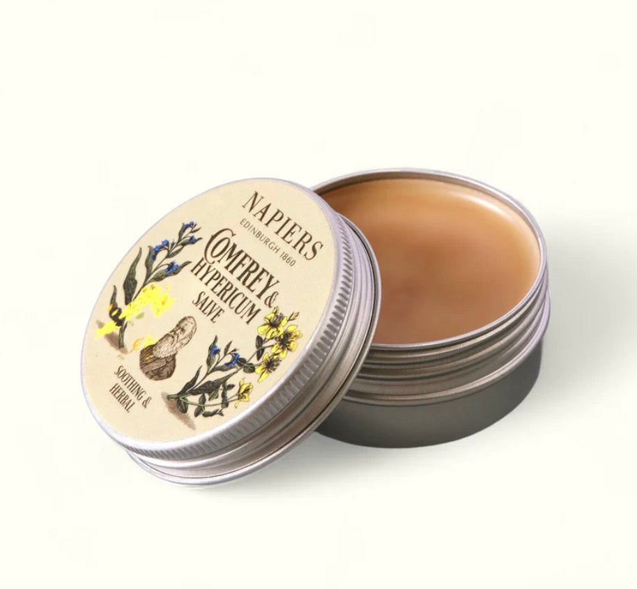 Napiers Comfrey & Hypericum Salve Aurina Pop UP Ltd