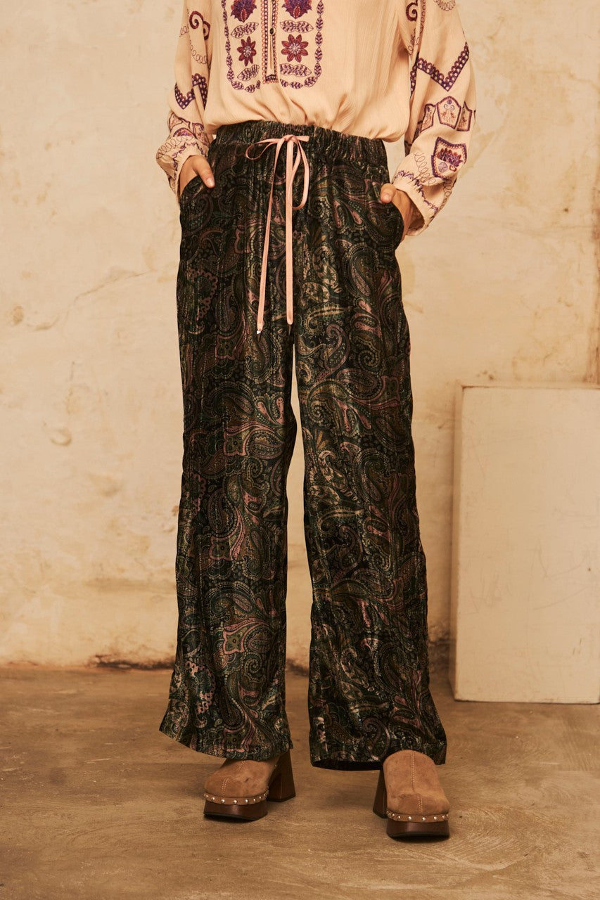 Patricia Printed Trousers Aurina Ltd