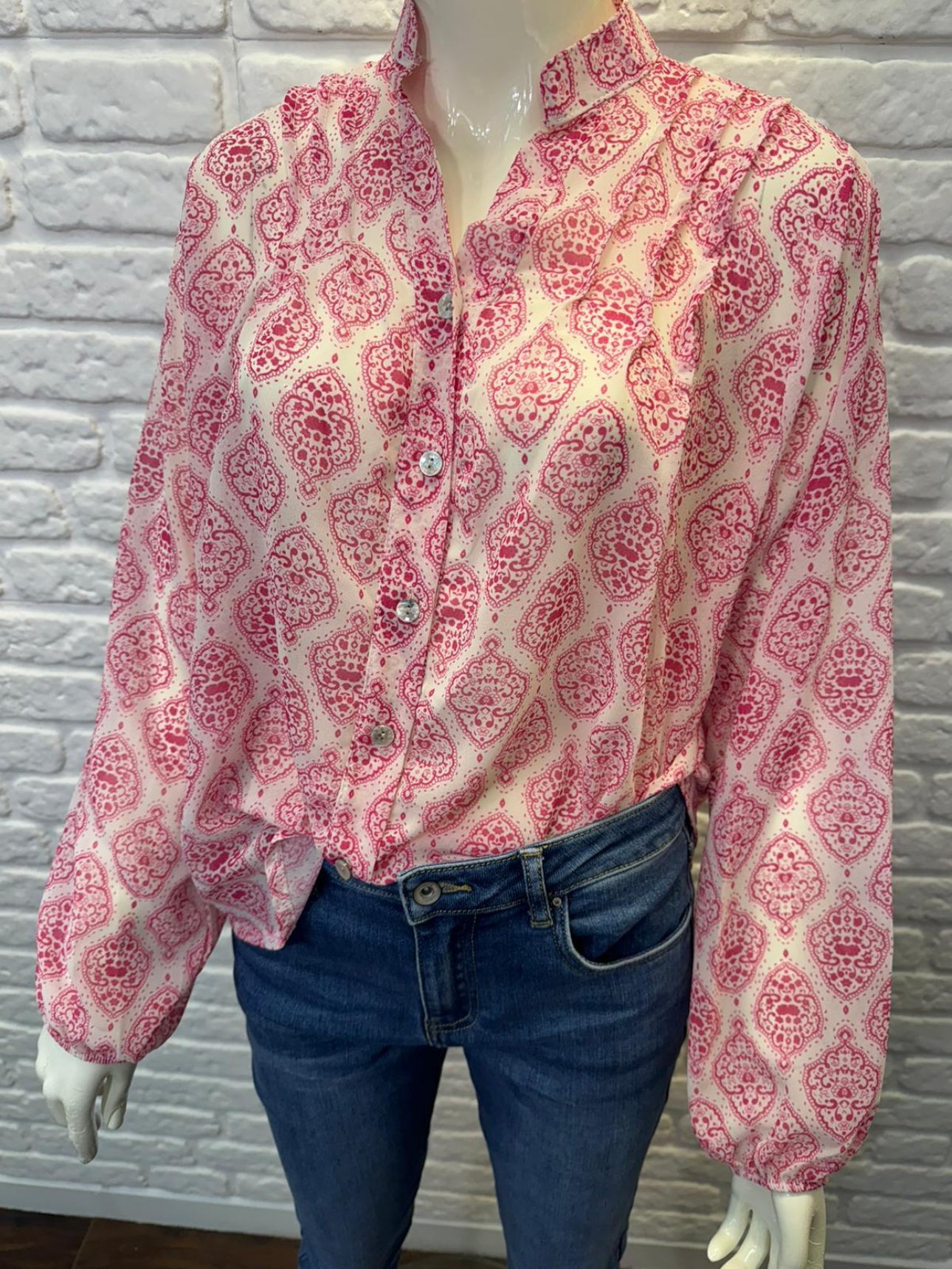 Penny Paisley Blouse