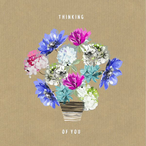 Thinking of you card Aurina Ltd
