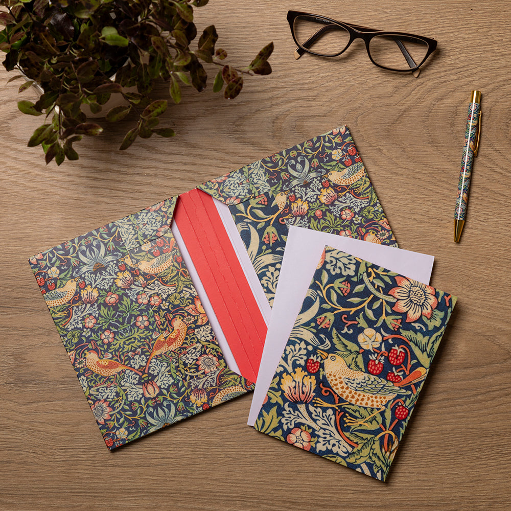A Strawberry Thief - Notecards