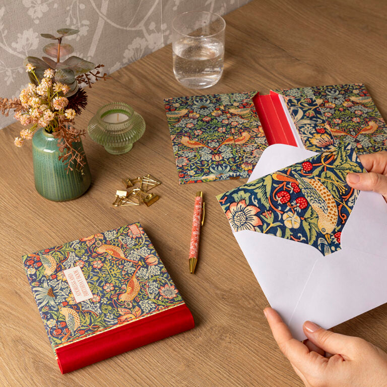 A Strawberry Thief - Notecards