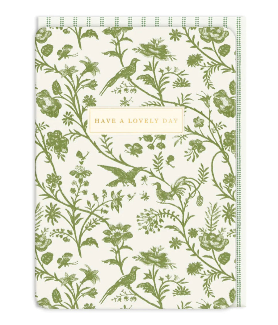 Shepherds Purse Greeting Card Aurina Pop UP Ltd