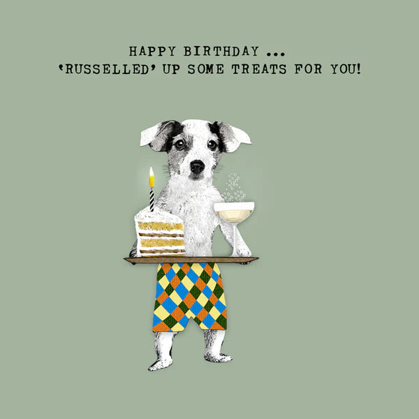 ‘Russelled’ Up Some Treats For You Card Aurina Ltd