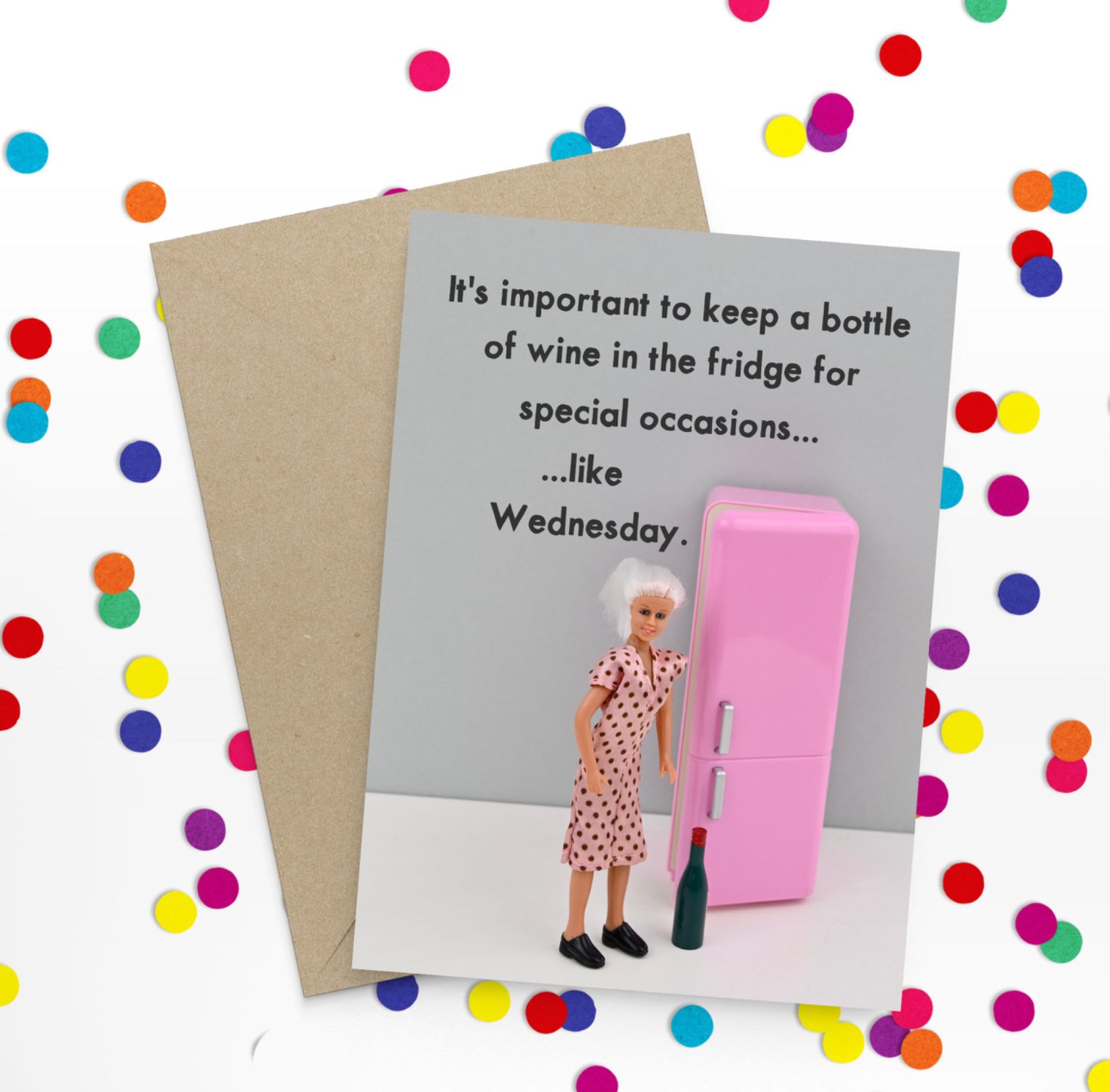 Wine Wednesday Card
