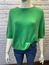 Edith Loose Fit Short Sleeve Alpaca Blend Jumper