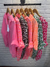 Cotton Leopard Blouse