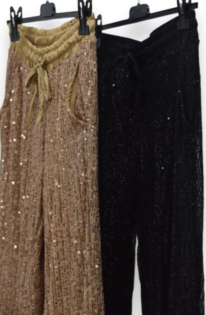 Luna Sequin Trouser Aurina Ltd