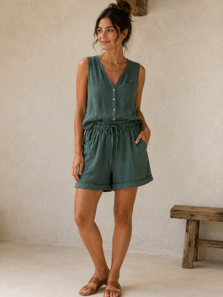 Samantha Summer Linen Shorts