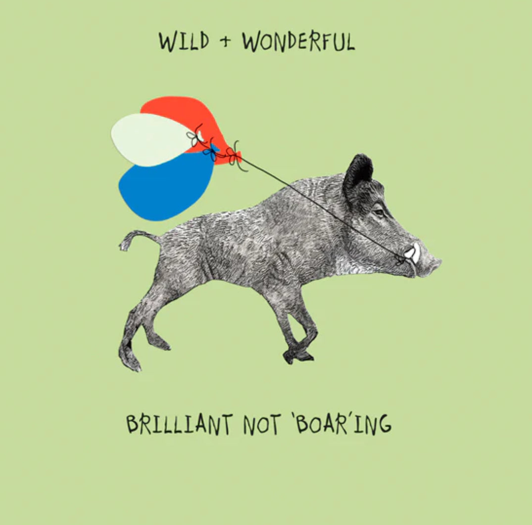 Wild and Wonderful Card