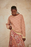 Peta Geometric Knit Jumper