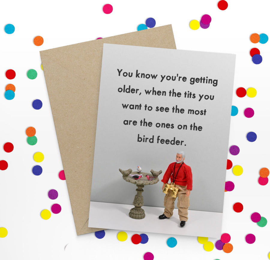 Bird Feeder Card
