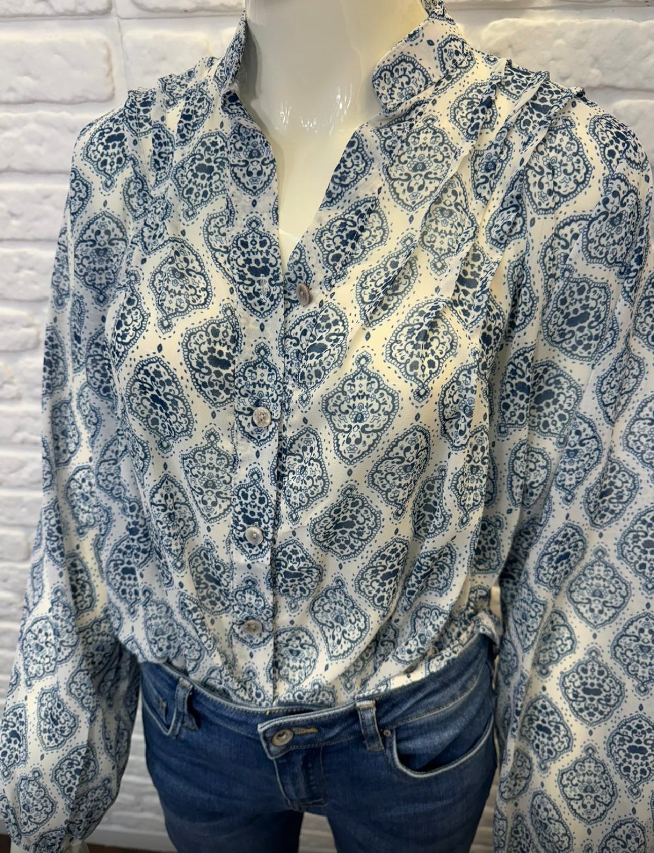 Penny Paisley Blouse