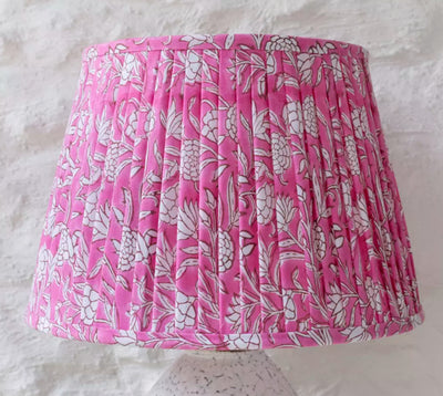 Floral Pink Lampshade - 35 cm