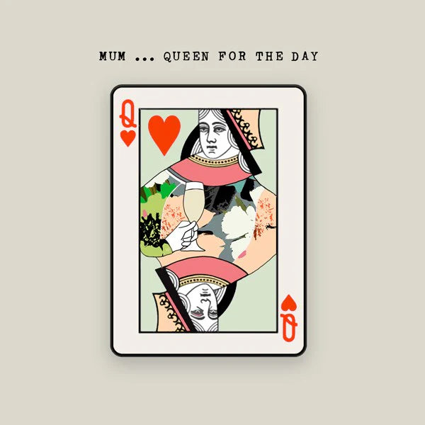 Mum… Queen For The Day Card Aurina Pop UP Ltd