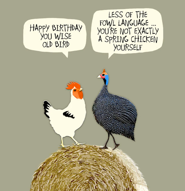 Wise Old Bird & Spring Chicken