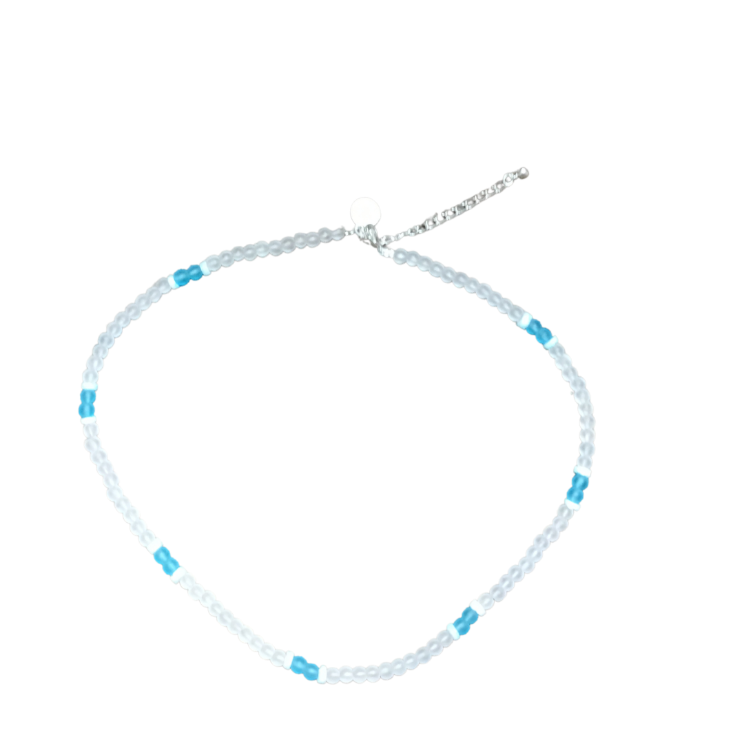 Sheringham Opaque Glass Necklace Aurina Ltd
