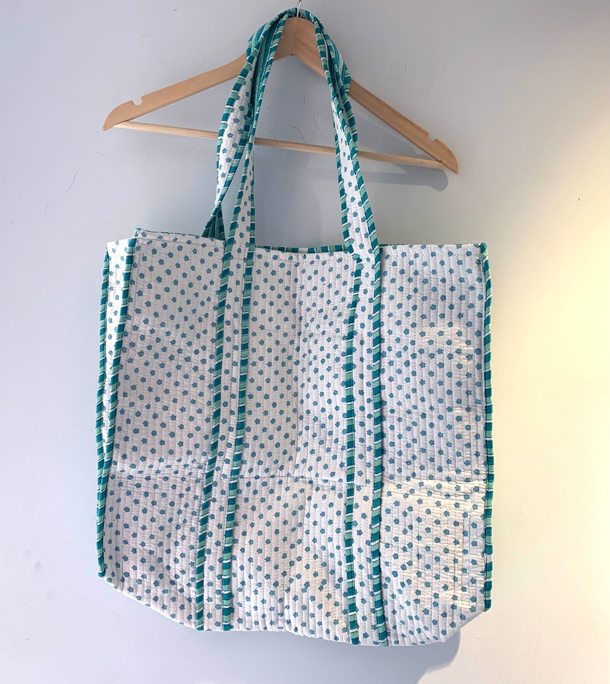 Mint mini star Tote Bag Aurina Ltd