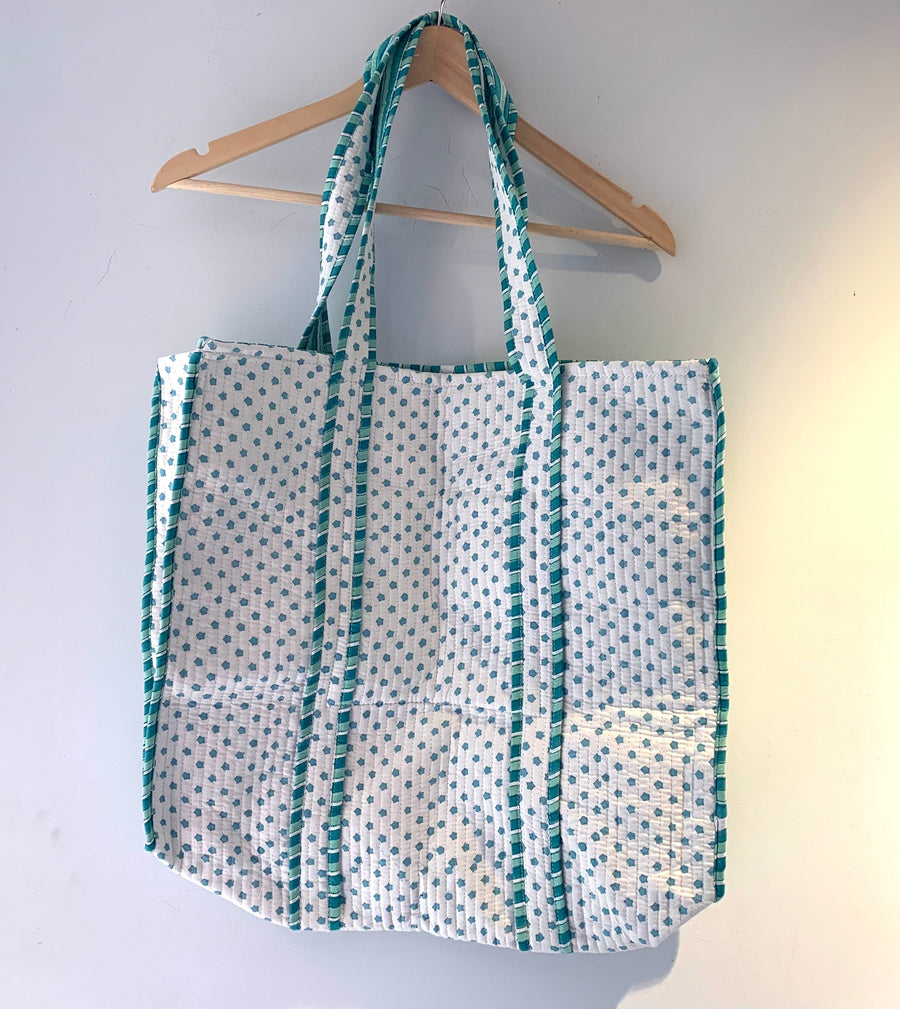 Mint mini star Tote Bag Aurina Ltd