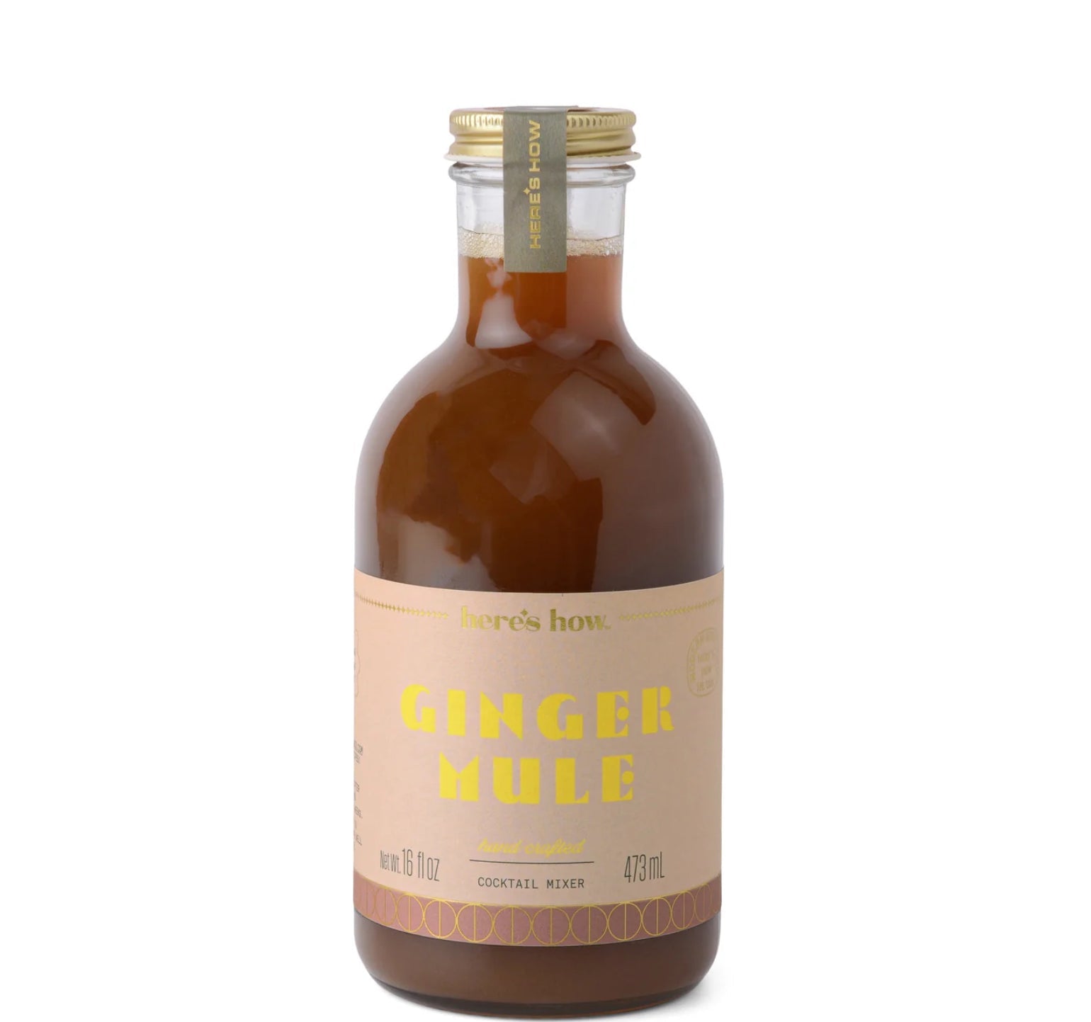 Ginger Mule Crafted Cocktail Mixer Aurina Ltd
