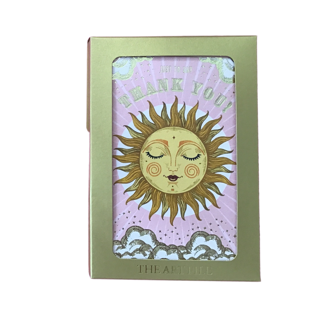 Sunshine Thank You Notecards Aurina Ltd