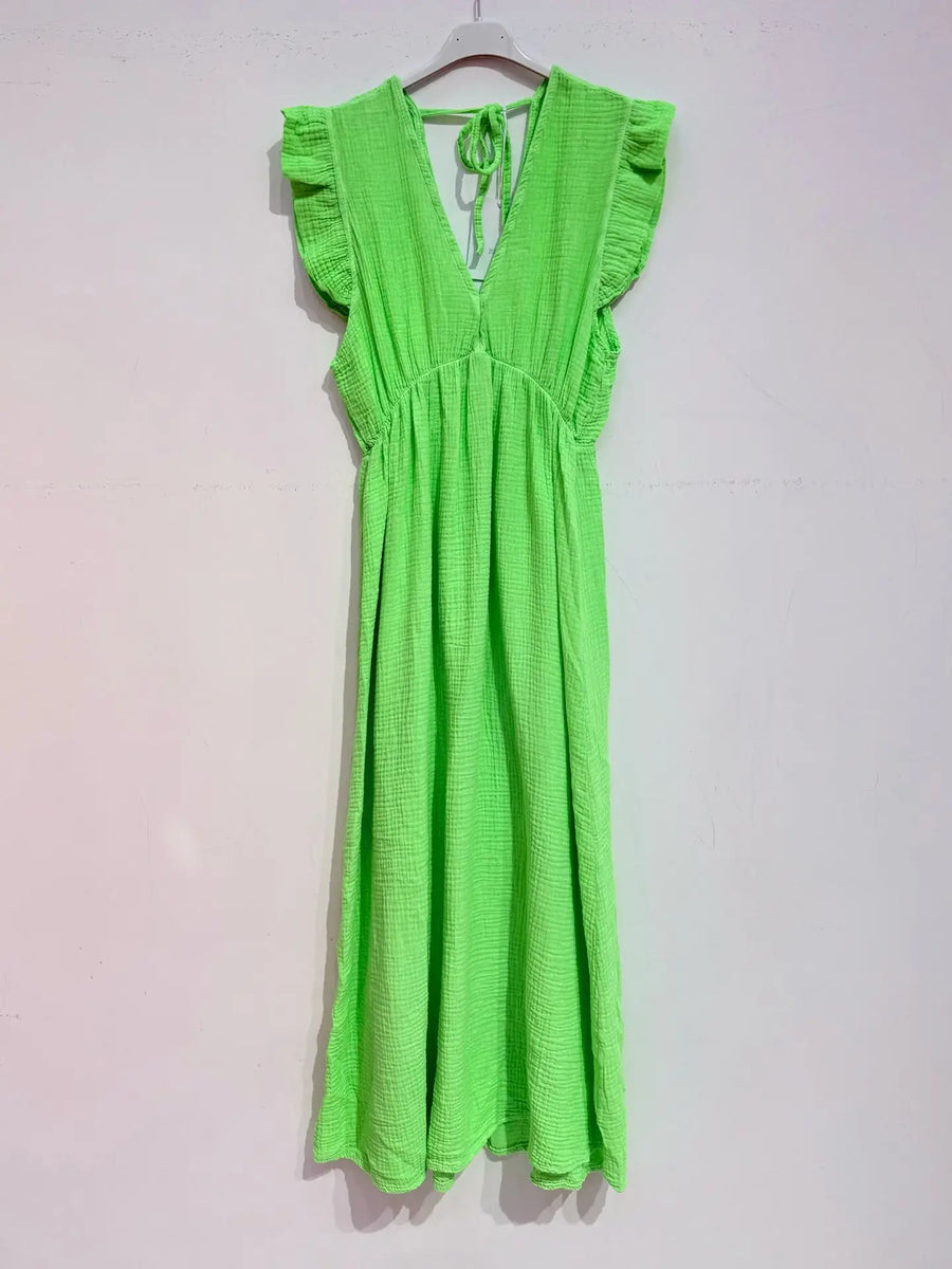 Cotton Gauze Long Dress