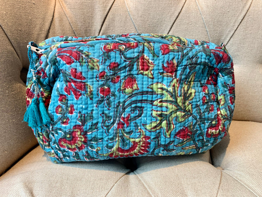 Sophie Blue Wash Bag Aurina Ltd